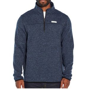 Eddie Bauer Men's Sweater Fleece Pullover - Blue - Small - New With Tags